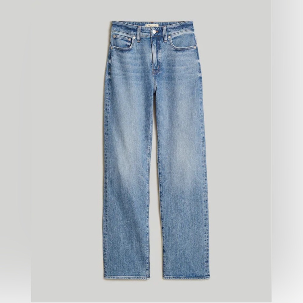 Madewell Curvy '90s Straight Jean Enmore Wash Size 28
